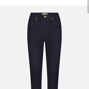 Frame Denim Women's Deep Indigo Skinny Jeans